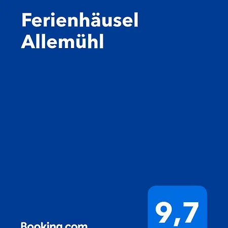 Ferienhaeusel Allemuehl Prázdninový dům